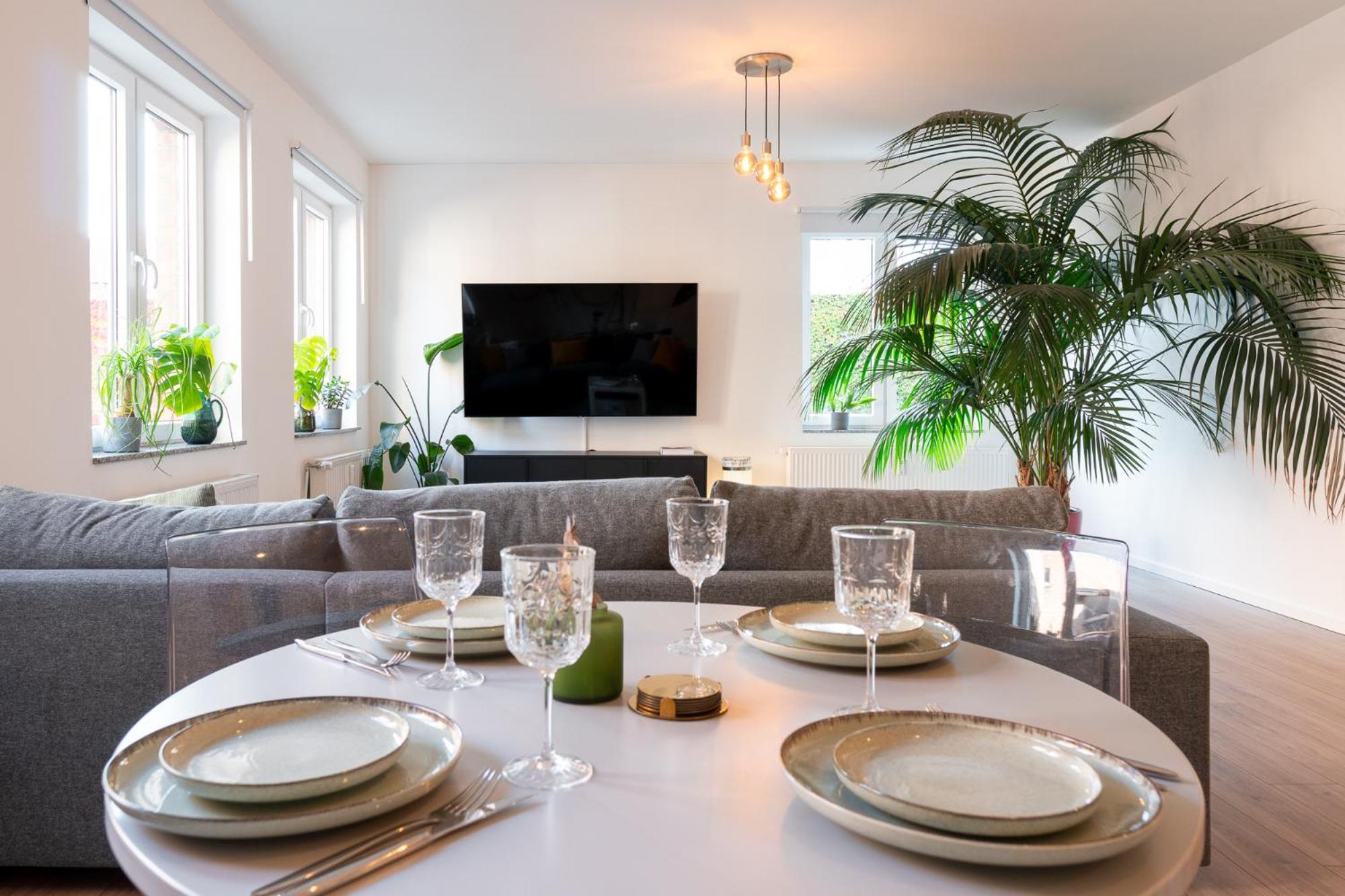 Luxurioeses Apartment, 10Min Innenstadt, Parkplatz Ерфурт Екстер'єр фото